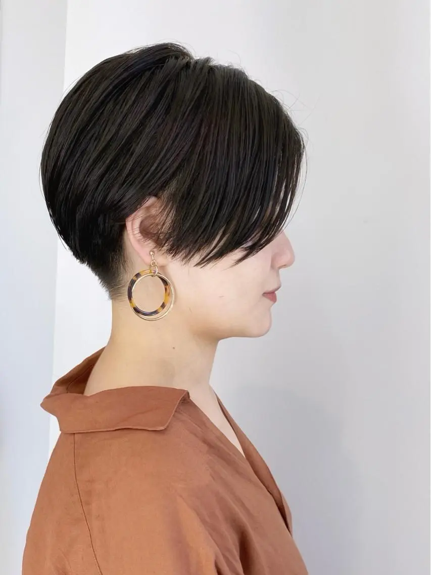 ショート カラー カット パーマ トリートメント ✨ショート・ボブ✨ ✨刈り上げ✨翔太のヘアスタイル