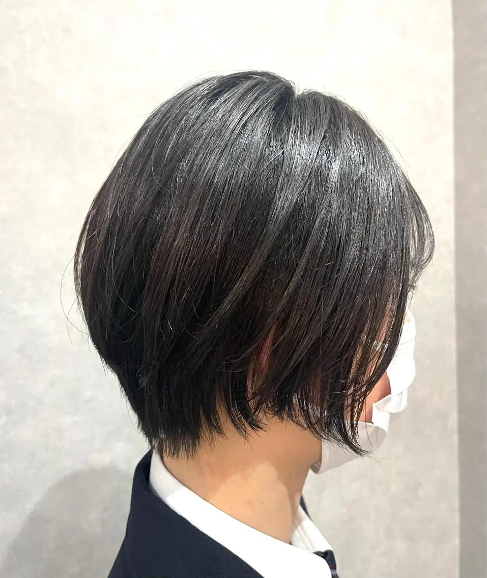 ショート カット トリートメント 一ノ瀬 暁のヘアスタイル