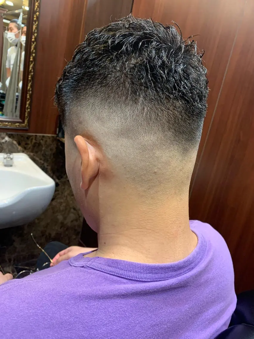 ショート メンズ 羽木 隆徒のヘアスタイル