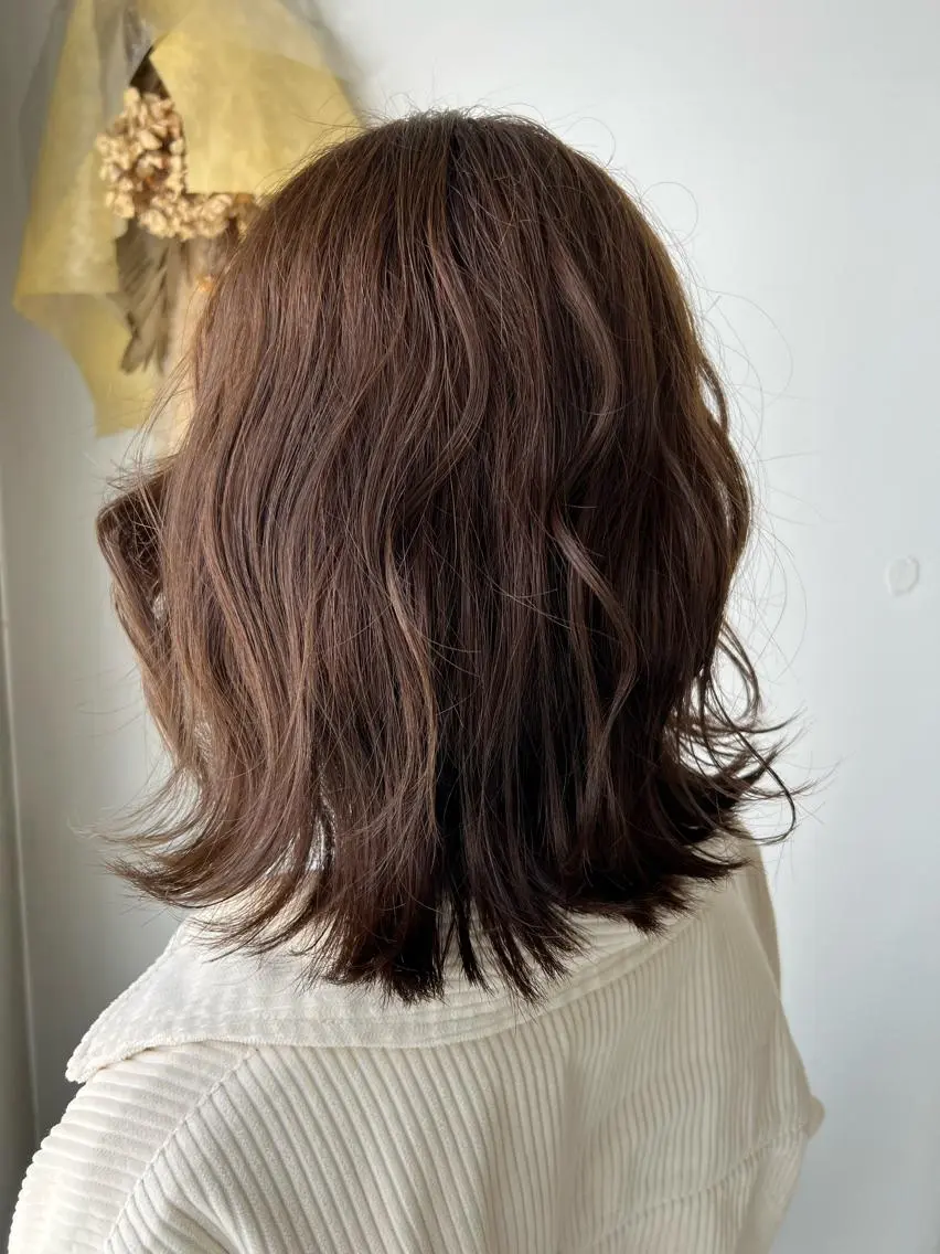 ミディアム カラー ベージュカラー 後藤 卓哉のヘアスタイル