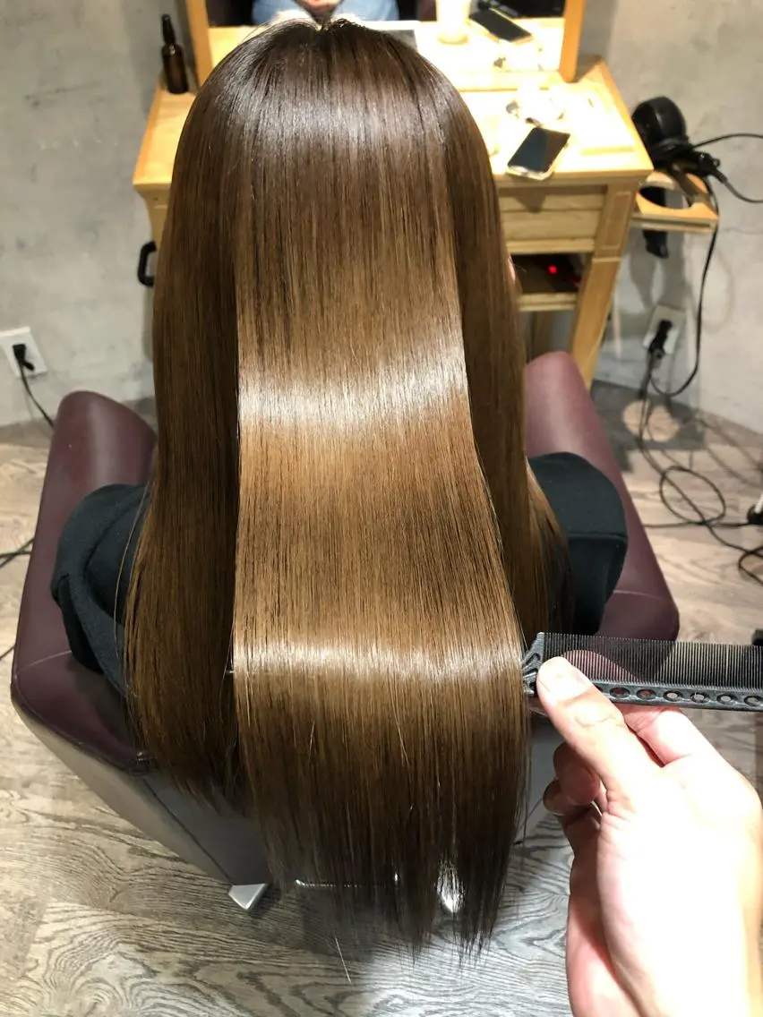 ロング トリートメント 髪質改善 MAKIのヘアスタイル