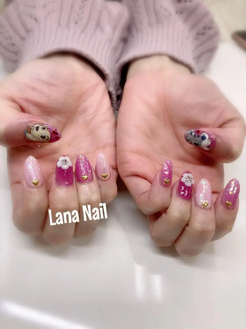 ネイル ジェルネイル Lana Nailのネイルデザイン