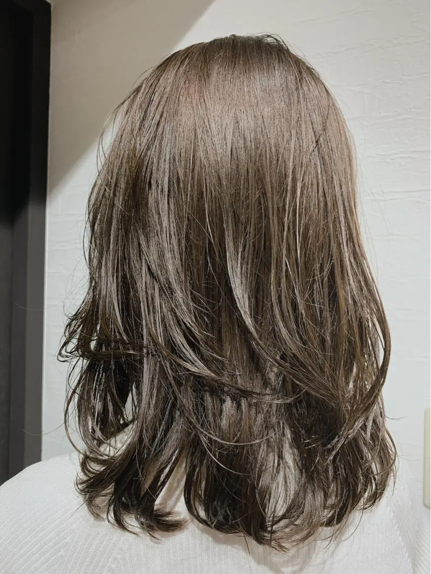 ミディアム カラー ヘアアレンジ カット ヘアカラー トリートメント ヘアセット ささき まさとのヘアスタイル