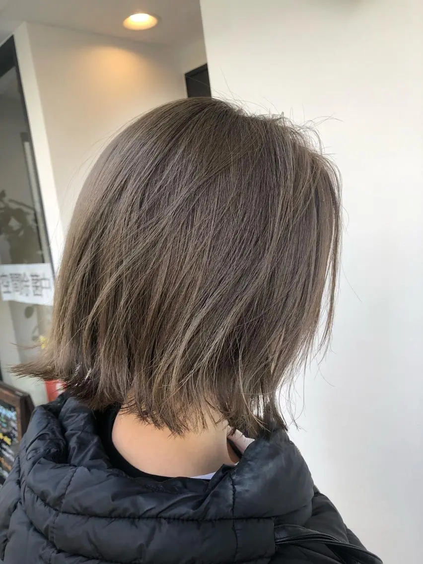 ミディアム カラー Hair Make powderのヘアスタイル