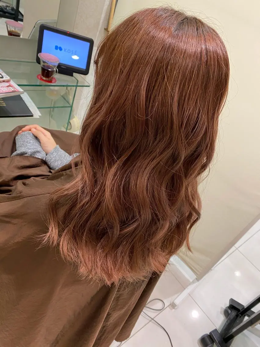 ロング カラー 【育休中】EARTH 荒井店HARUNAのヘアスタイル