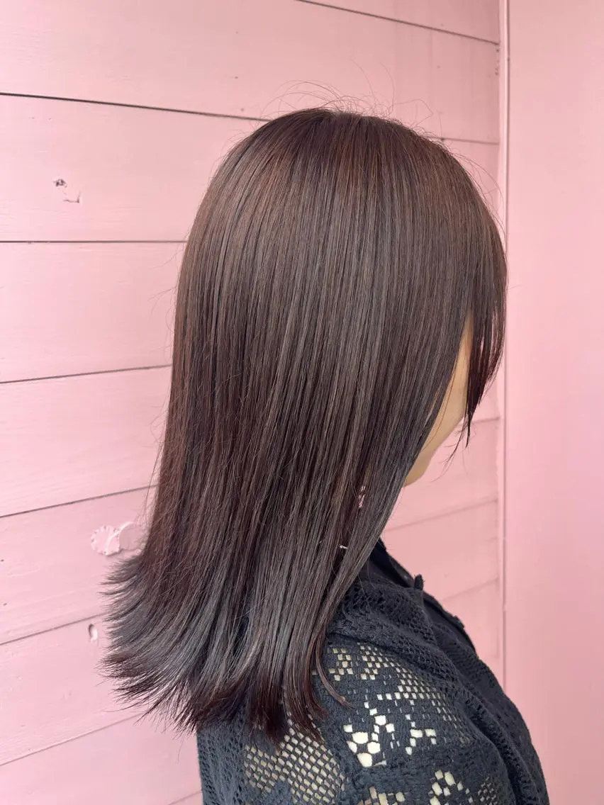 ロング カラー バレイヤージュ ブリーチ ケアブリーチ 透明感カラー デザインカラー 🔆韓国 norika🔆のヘアスタイル