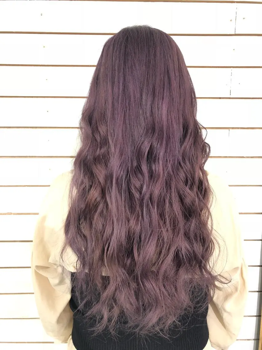 ロング ヘアカラー トリートメント 🧡艶髪/エクステ 🫧🧡YUKI❄️のヘアスタイル