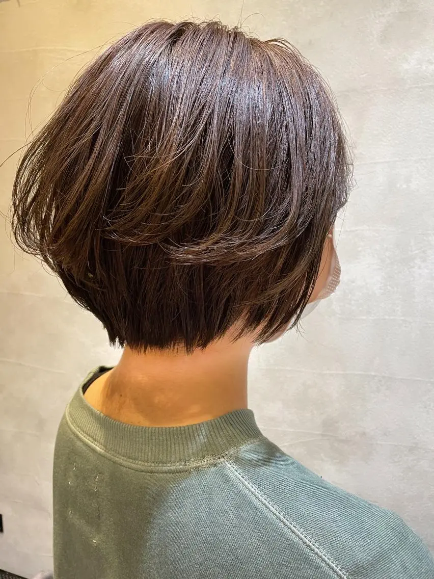 ショート カラー アッシュ ショートヘア ヘアカラー トリートメント 【似合わせカット】 松尾一気のヘアスタイル