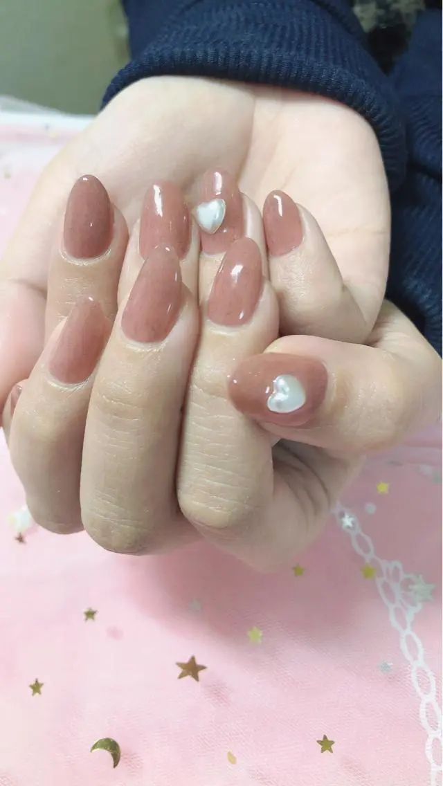 ネイル ハンドネイル MoonNail ユリ🌸のネイルデザイン
