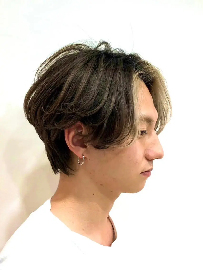 メンズ 我舞谷 将人のヘアスタイル