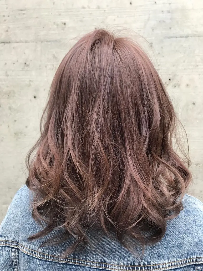 ミディアム カラー 店長担当🌟 矢吹ガブリエル🌟のヘアスタイル