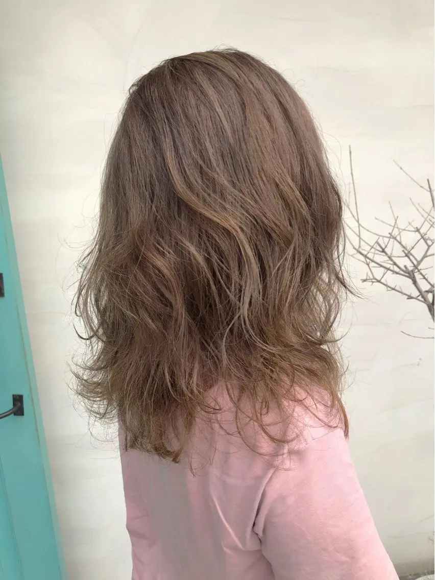 セミロング 増山 大起のヘアスタイル
