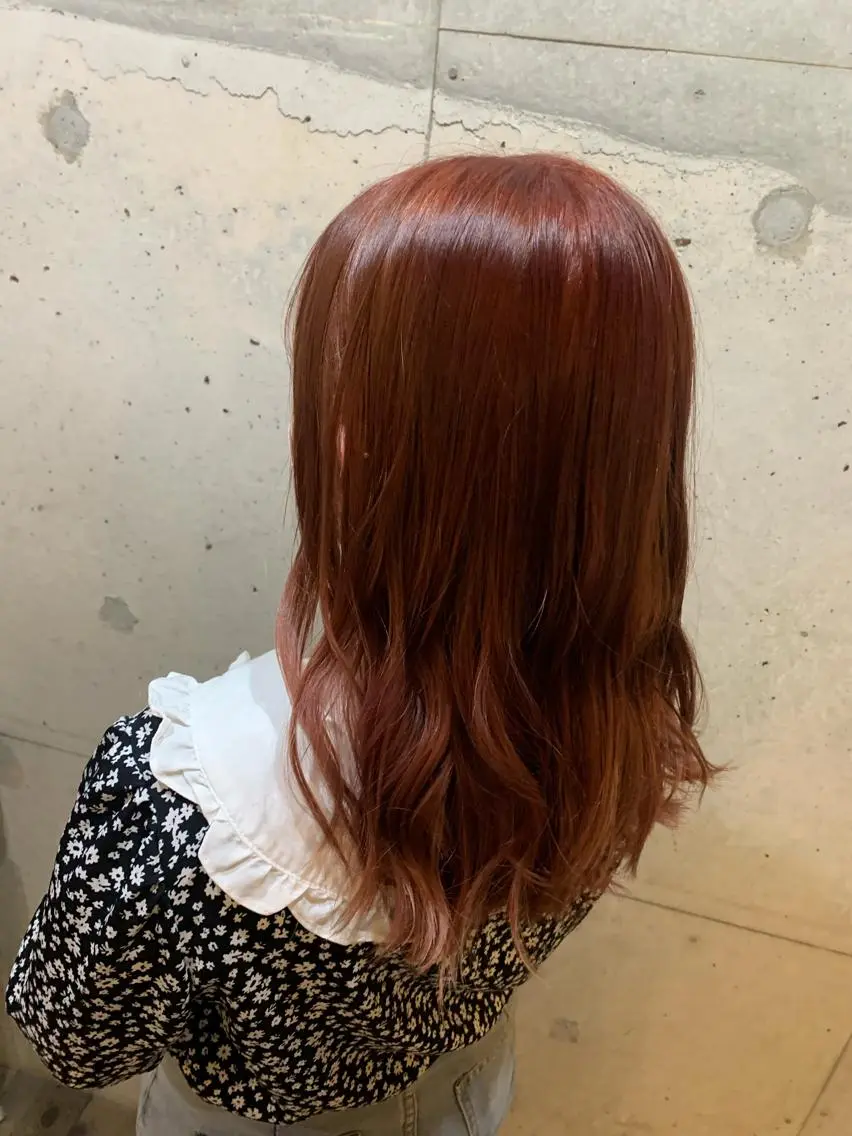 セミロング Mika Haraguchiのヘアスタイル