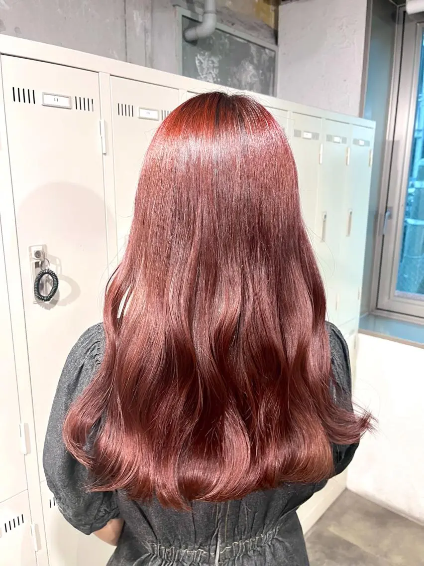 ロング ヘアカラー トリートメント ヘッドスパ 🪞透明感カラー🫧 縮毛矯正🥇かずきのヘアスタイル