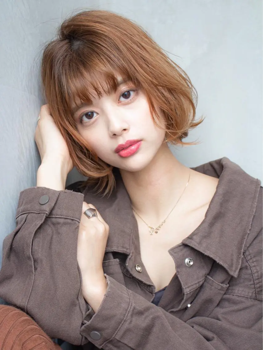ショート カラー カット ヘアカラー トリートメント 🉐レイヤー/塩見 弘樹🉐渋谷のヘアスタイル