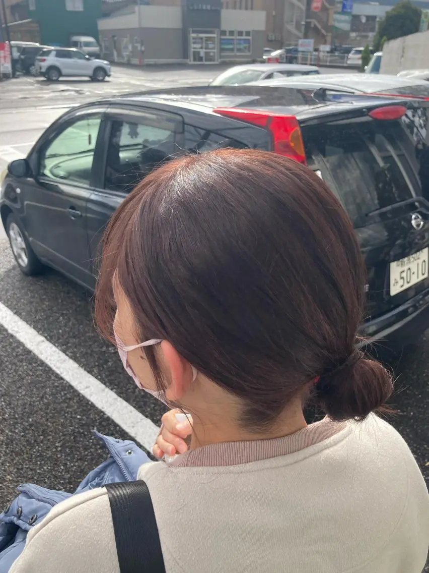 ミディアム カラー ブラウンカラー パーマが得意な【最高 悠斗】のヘアスタイル