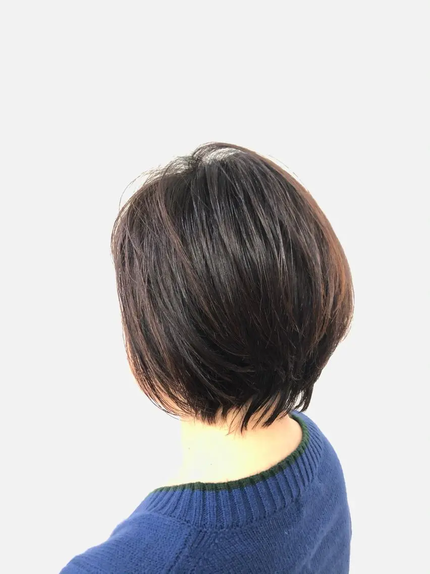 ショート カラー カット ヘアカラー メンズカット デザインカラーのヘアスタイル