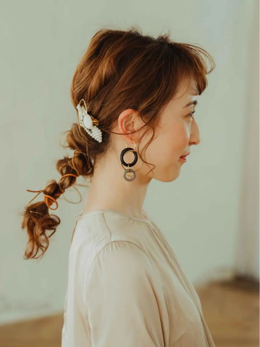 ショート カラー ヘアアレンジ カット ヘアカラー トリートメント ヘッドスパ 北九州美容室 🕊️わかな✂︎のヘアスタイル