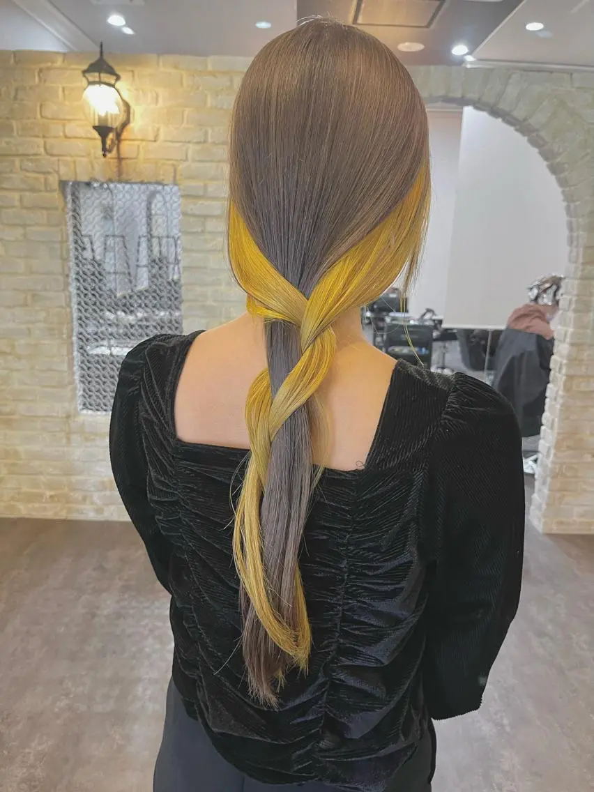 ロング ヘアカラー トリートメント カラー🫧アレンジ 🎀REIMIのヘアスタイル