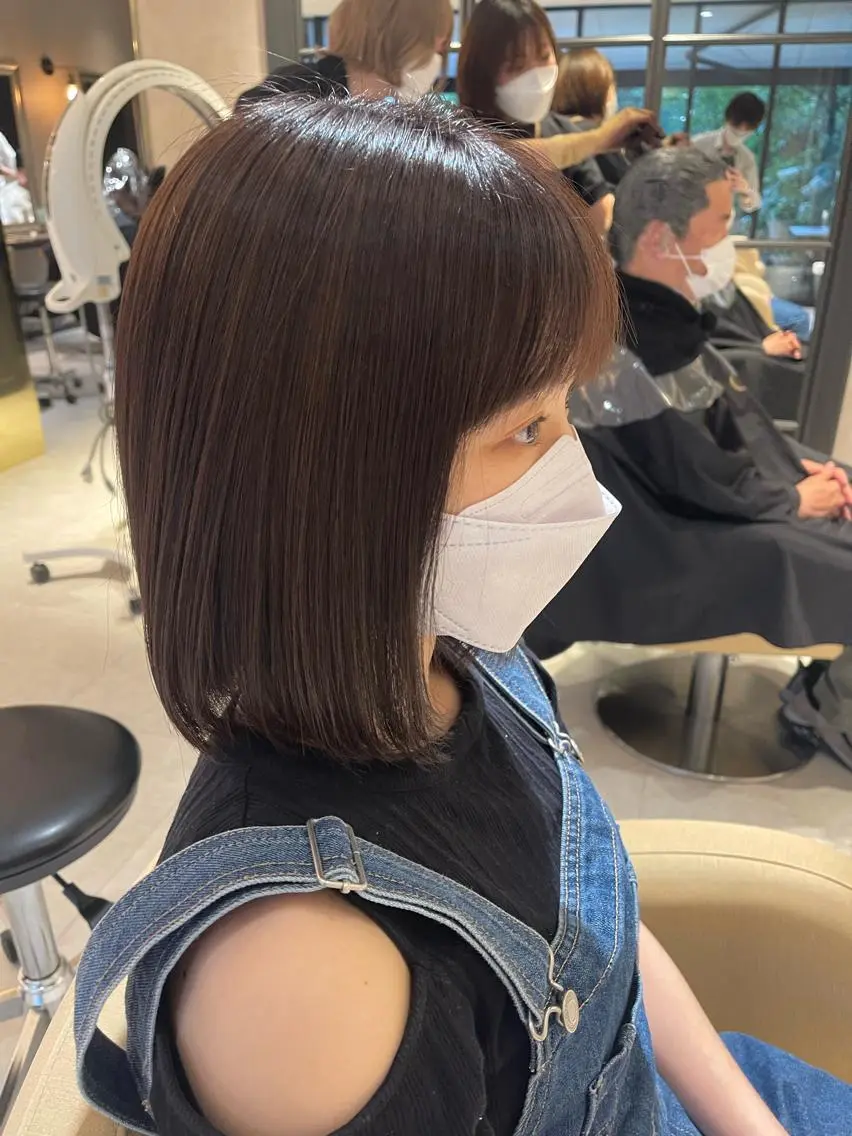 ショート カット 縮毛矯正 トリートメント 🫧美髪縮毛矯正 🫧SEKIのヘアスタイル