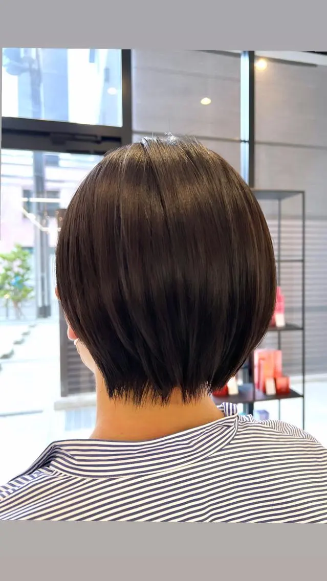 ショート 丸みショート ショートヘア sand瀧川真平 /ショートヘア/ボブのヘアスタイル