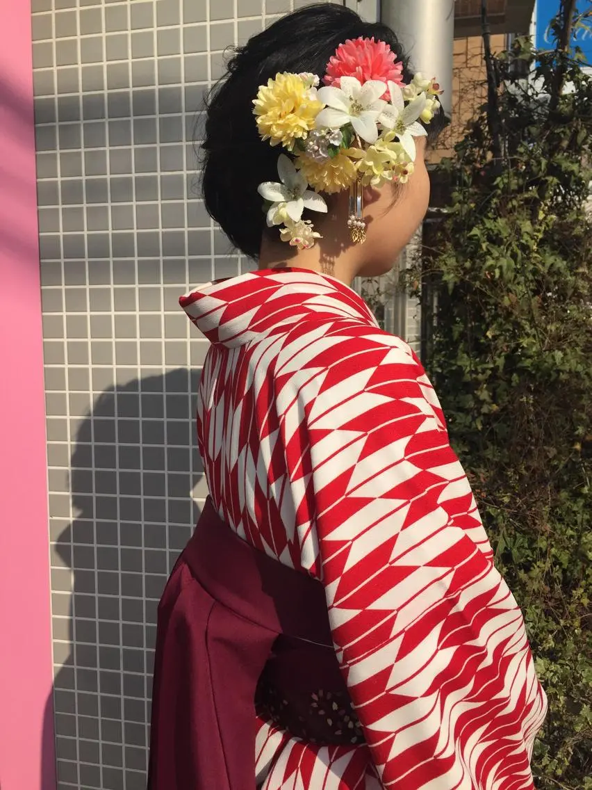 着付け 🌸スタイリスト 山浦美恵のヘアスタイル