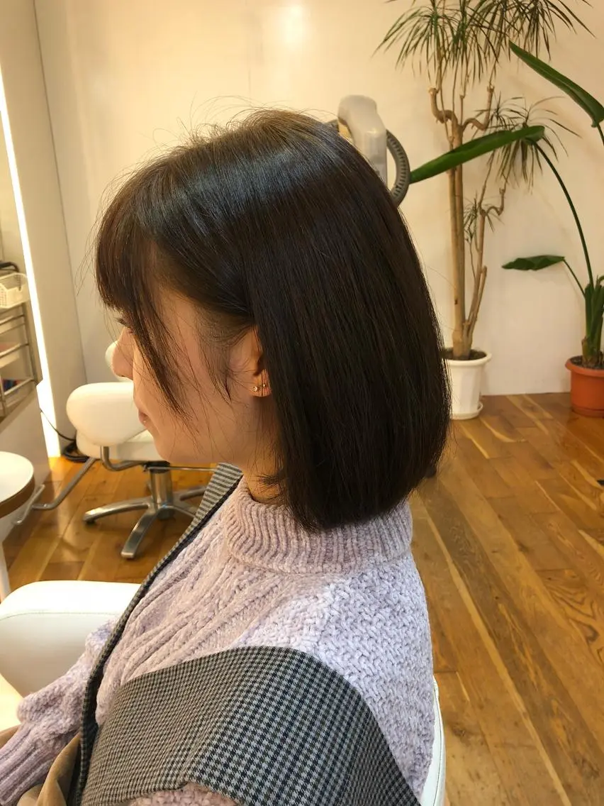 ミディアム ナチュラルスタイル ☘️🌴MITA🌴のヘアスタイル