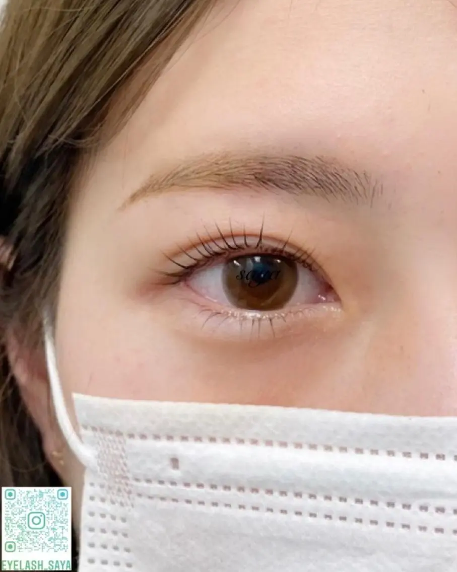 メンズ マツエク・マツパ アイブロウ Attrait Eye☻*Sayaのマツエク・マツパデザイン