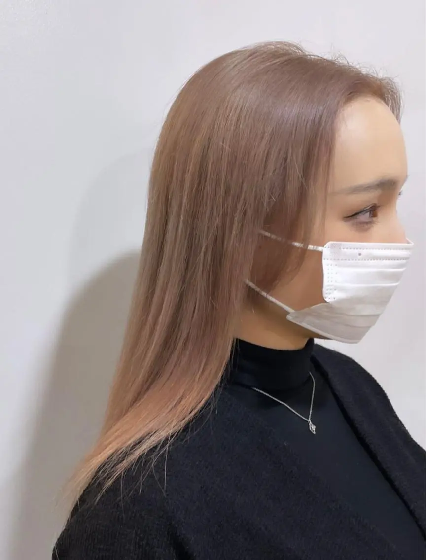 ロング カラー メンズ リコ 渋谷 ハッシュカットのヘアスタイル