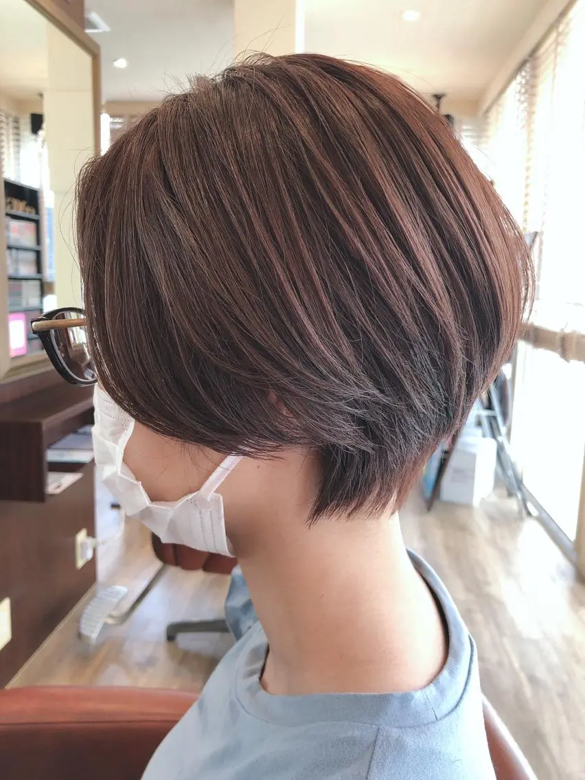 ショート カラー ハンサムショート ショートヘア 代表 YUKI ☆のヘアスタイル
