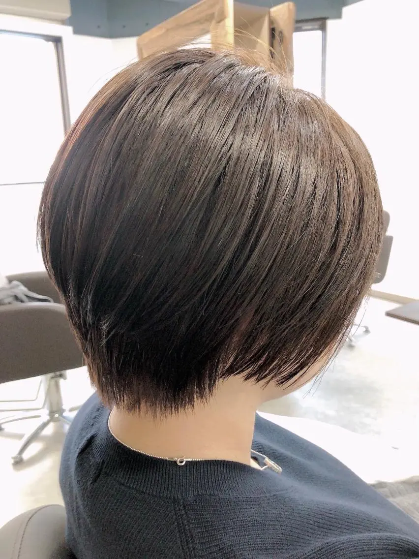 ショート ショートヘア hair salon Mareのヘアスタイル
