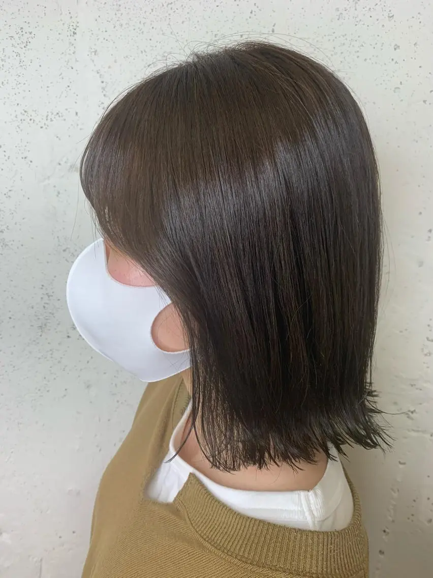 ショート カラー 透明感ハイトーン🦄 キラ🌈のヘアスタイル