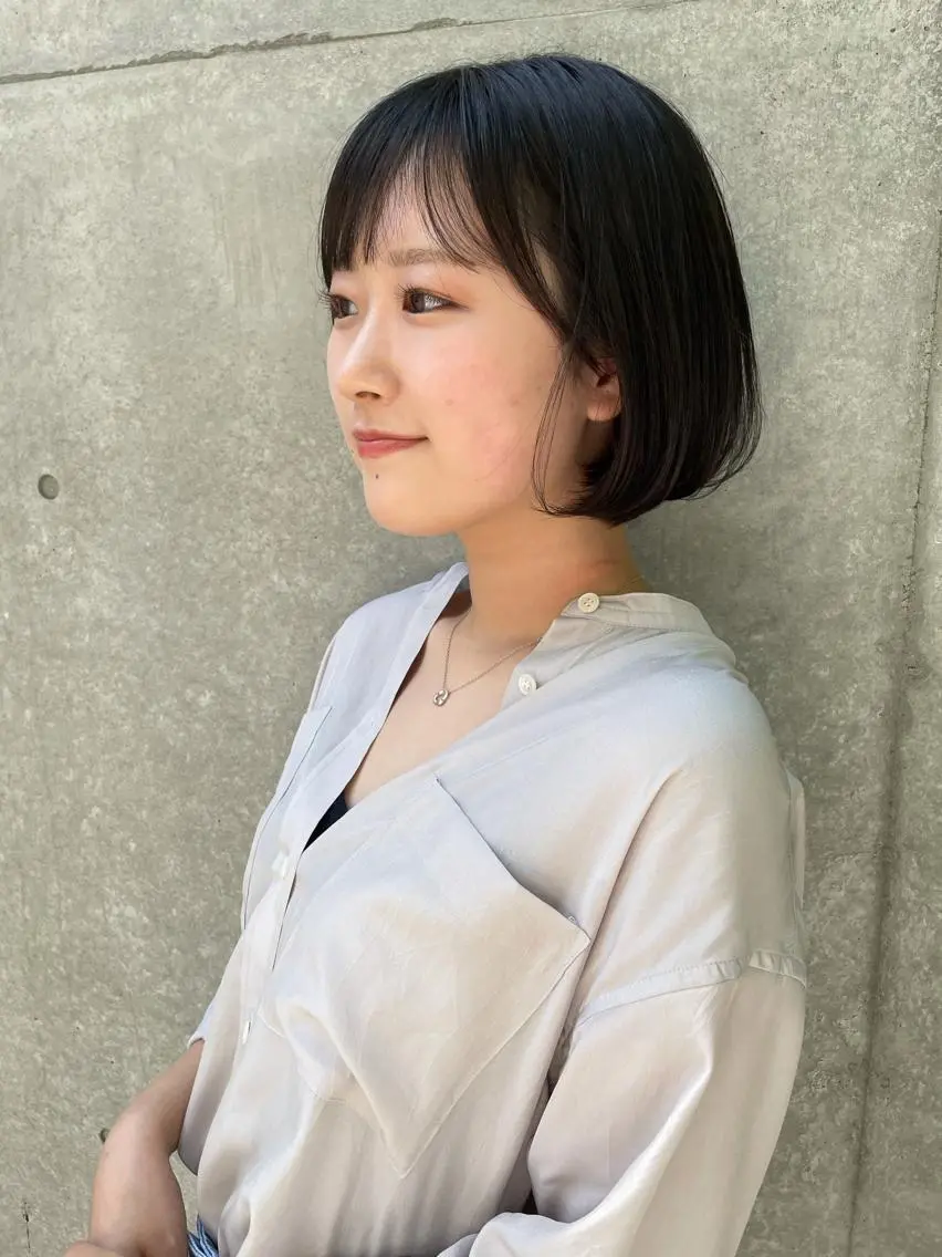ショート カラー ボブ ツヤ美髪💐 髪質改善/高山愛来のヘアスタイル
