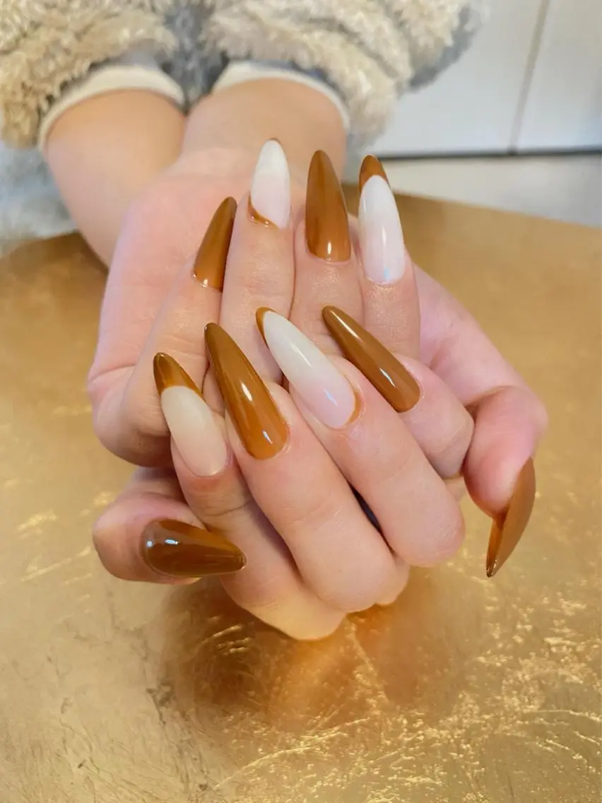 ロング ネイル 🦋Nail Amo🦋のネイルデザイン