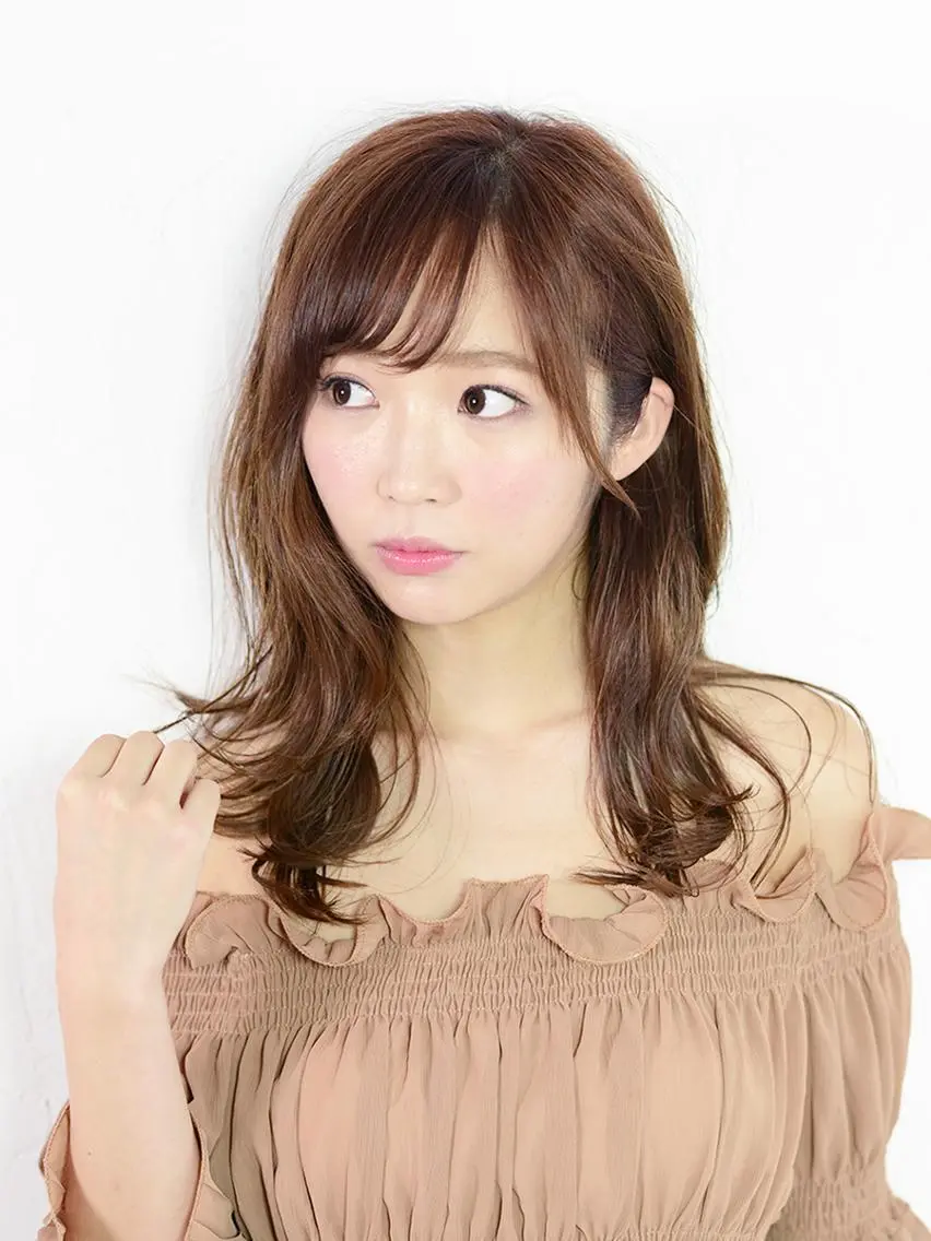 セミロング カラー パーマ 🌸銀座一丁目/美髪 矯正🌸山田 隆介のヘアスタイル