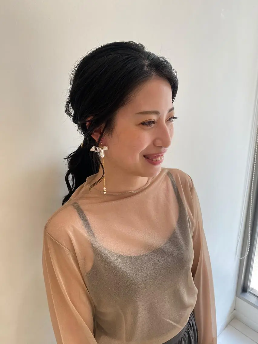 ロング ヘアアレンジ 栄/平日限定✨ REIRIのヘアスタイル