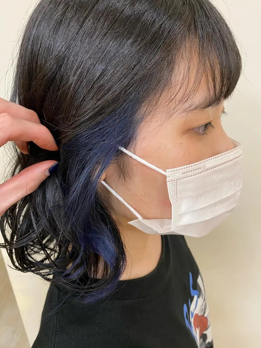 カラー SALOWIN栄 高須大貴のヘアスタイル