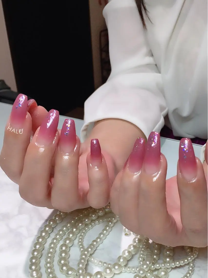 ネイル ラメ(グリッター) HALU ハルのネイルデザイン