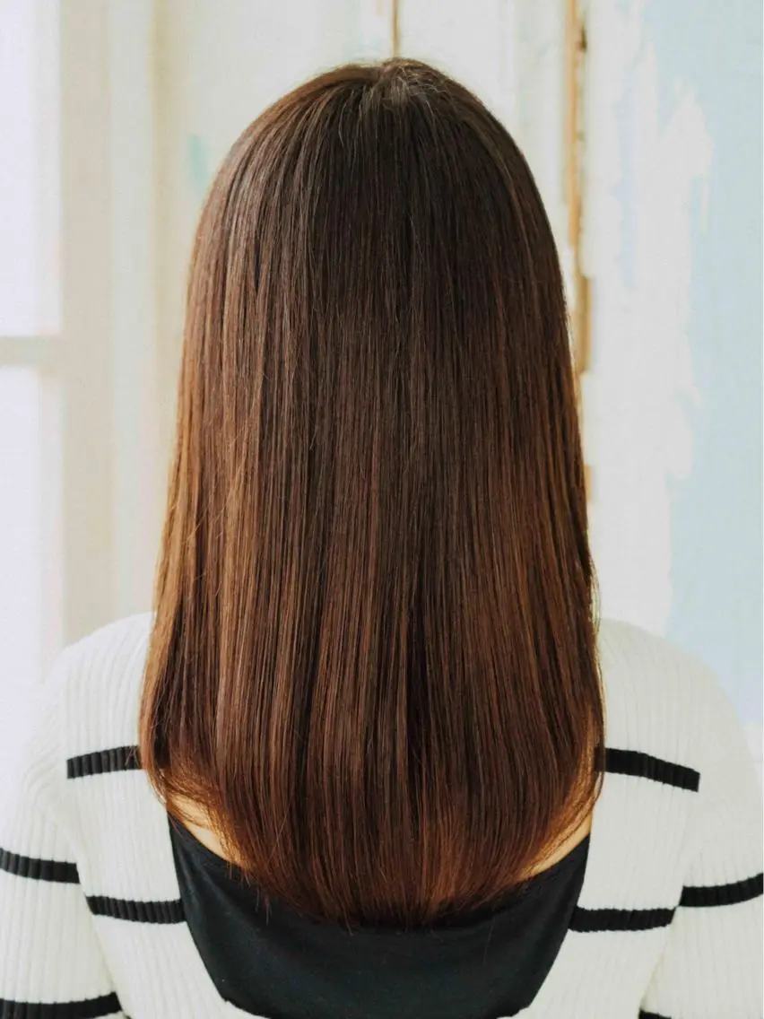 ロング カラー パーマ ヘアアレンジ メンズ キッズ ネイル マツエク・マツパ メンズウルフカット アディクシーカラー 透明感カラー ボブ ウルフカット 藤井 仁紀のヘアスタイル