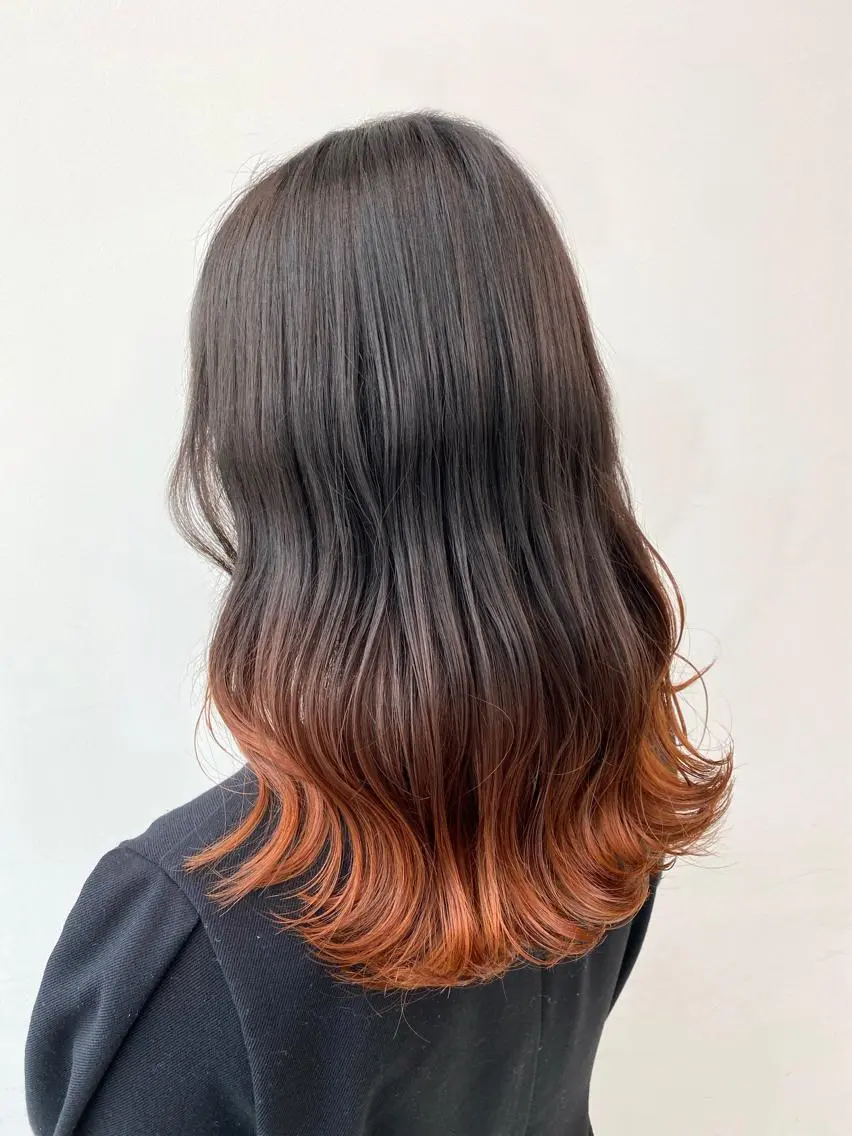 ミディアム カラー Unami MIHA☘️*゜のヘアスタイル