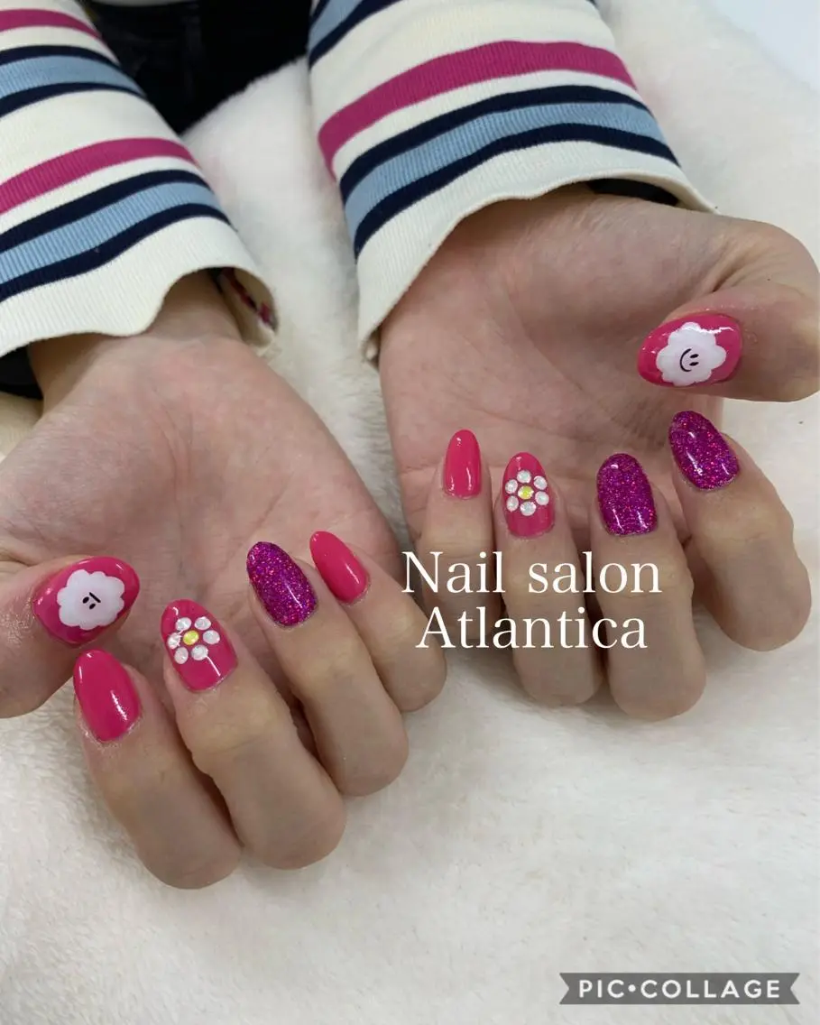 ネイル ハンドネイル Nail salon ✩ アトランティカのネイルデザイン