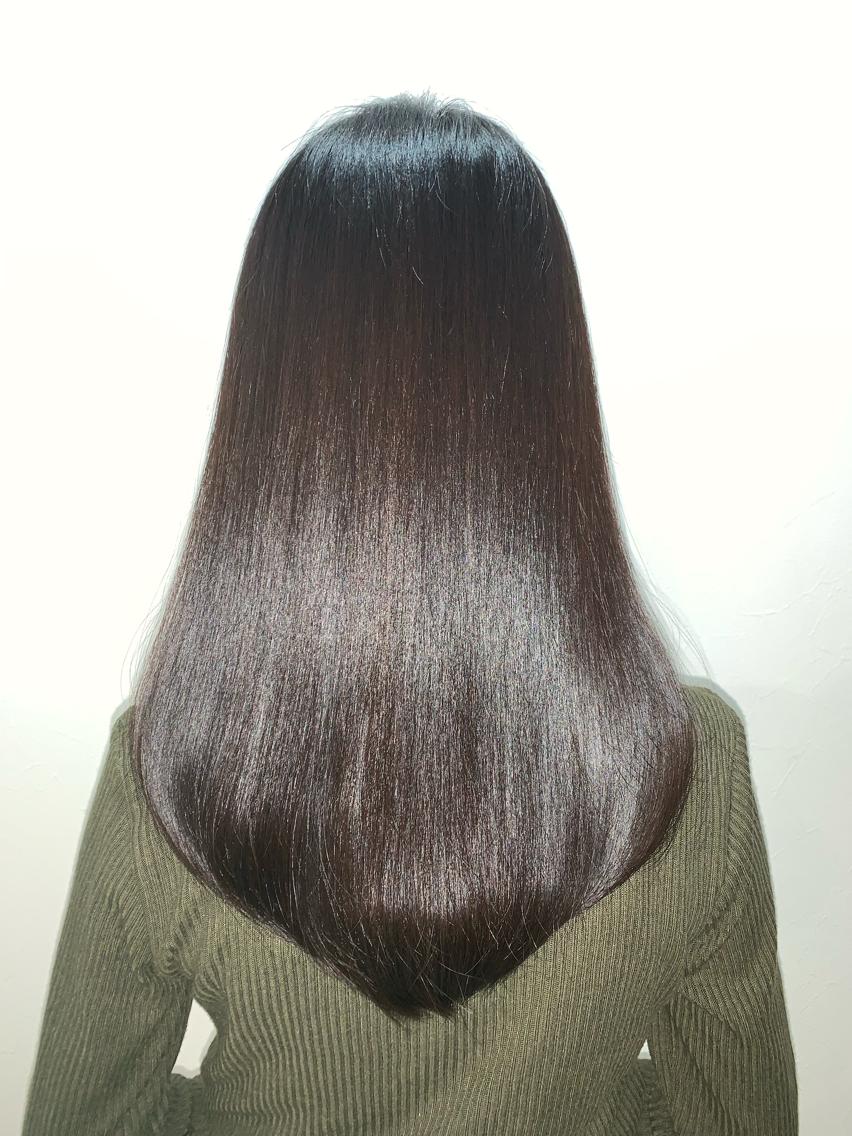 ロング カラー トリートメント 神頭 彩のヘアスタイル