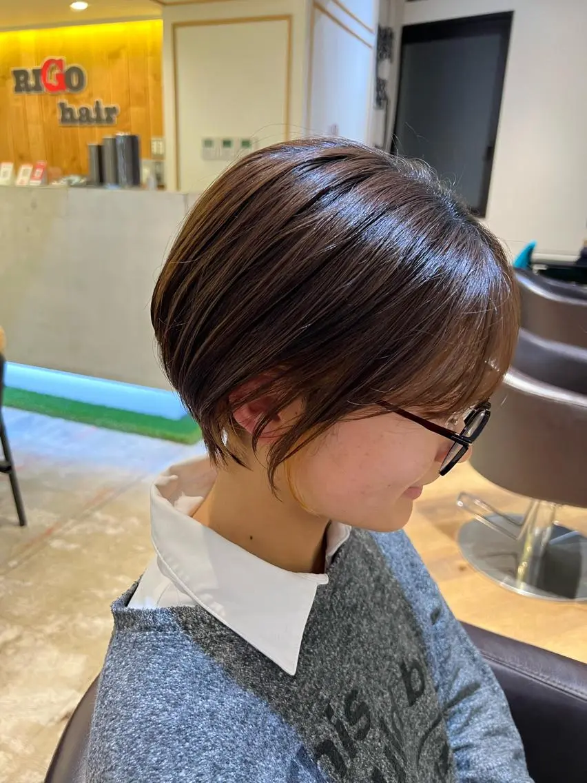 ショート トクシ ーのヘアスタイル