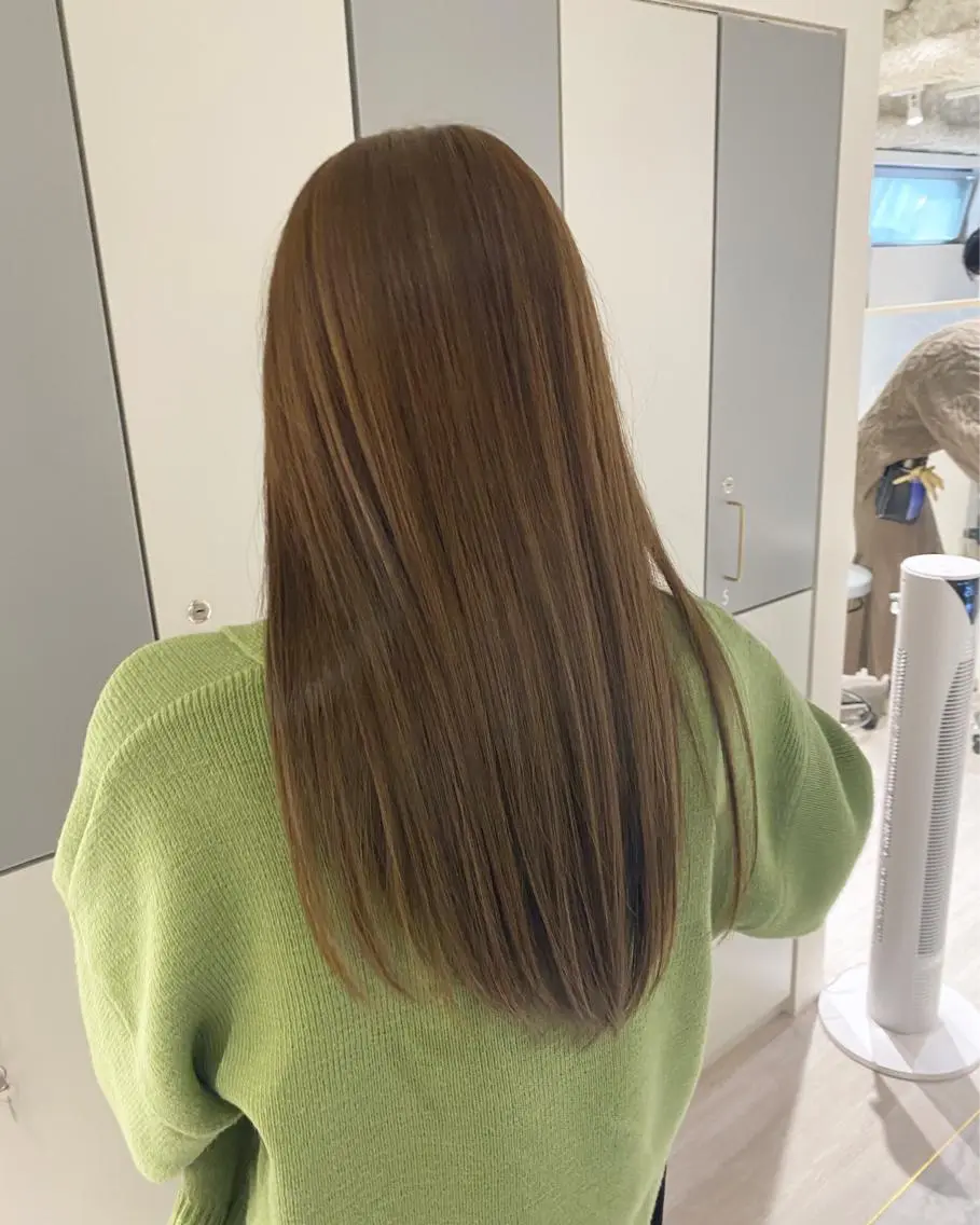 ロング カラー 透明感カラー ロング LOVESTOIKE 井上つぐみ/透明感のヘアスタイル
