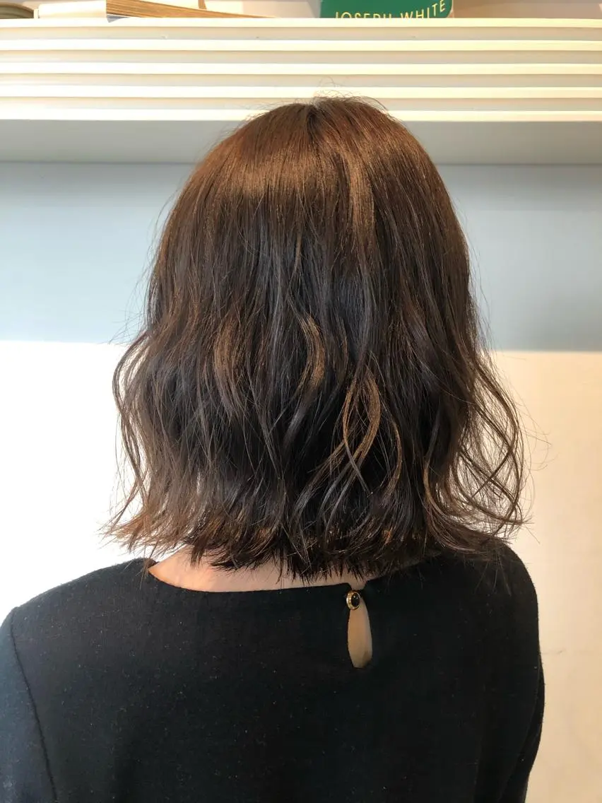 ミディアム カラー グレージュ 💐パーソナルカラー /市橋加菜💐のヘアスタイル