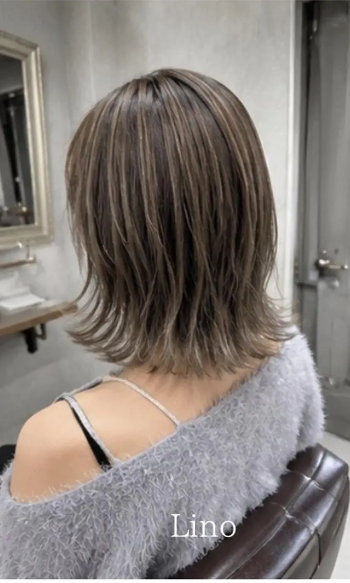 カラー ミディアム Jr. Lienのヘアスタイル