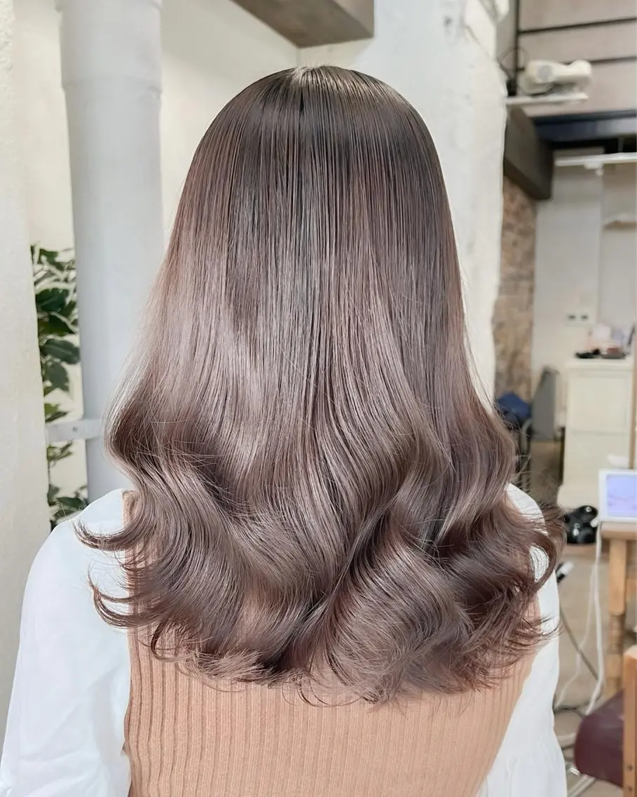 カラー カット ヘアカラー ✨ブリーチなしカラー ×髪質改善✨松村 潤のヘアスタイル
