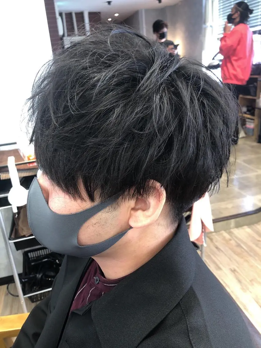 ショート メンズ マッシュ 刈り上げ いとう ひろたかのヘアスタイル