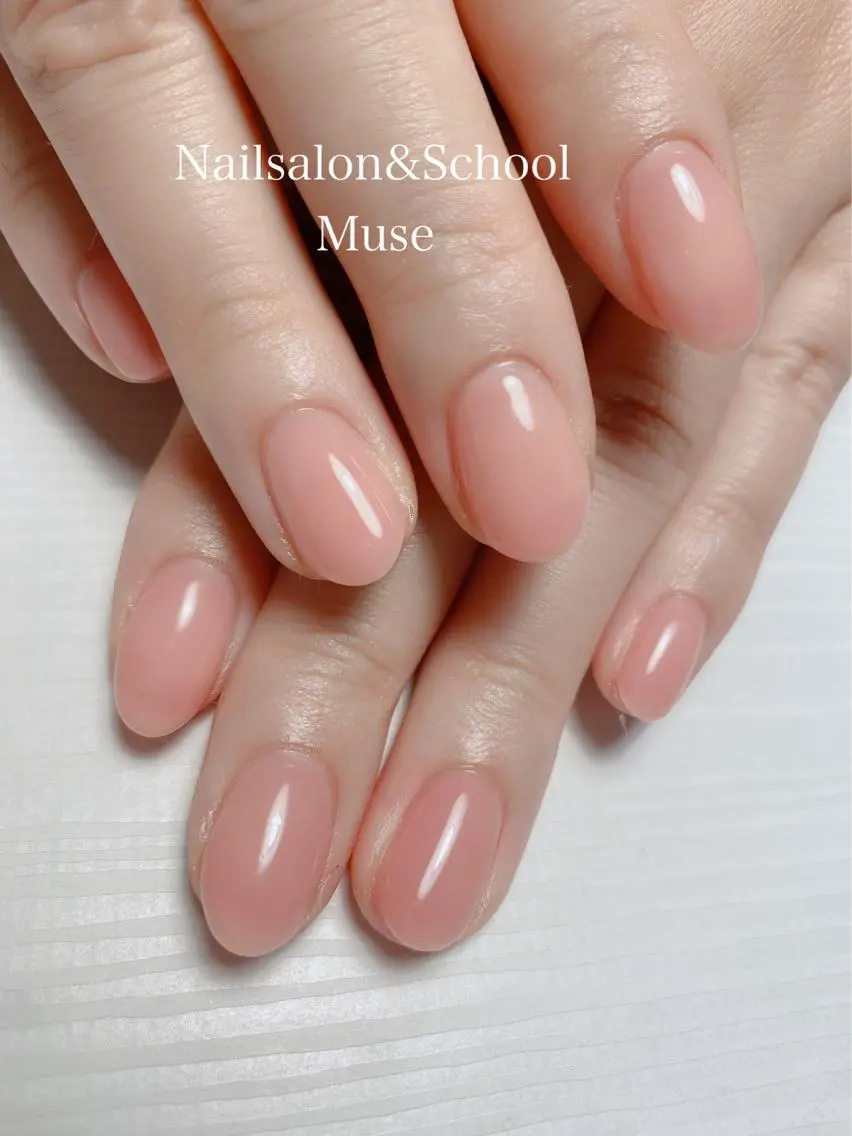 ネイル ワンカラーネイル ハンドネイル Nail salon Museのネイルデザイン