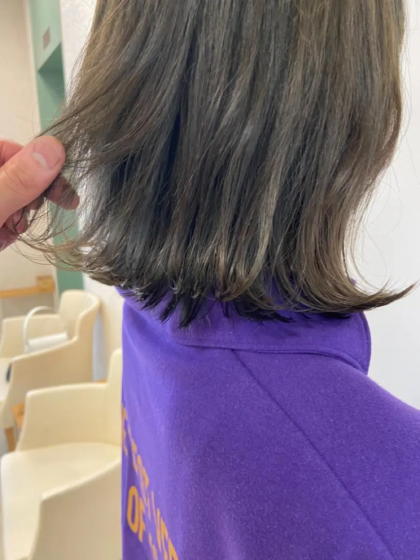 ショート カラー ヘアカラー トリートメント ヘアセット ハイトーン/ウルフ /レイヤー/坂野幸伸のヘアスタイル